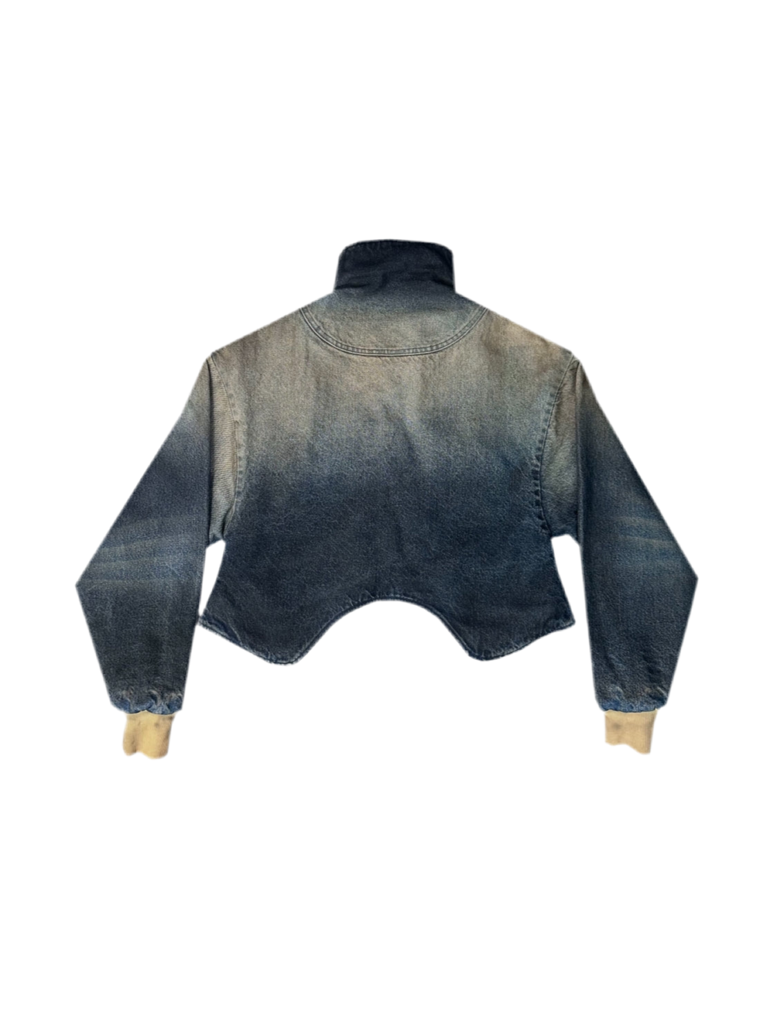 07-Biftu Denim bomber jacket