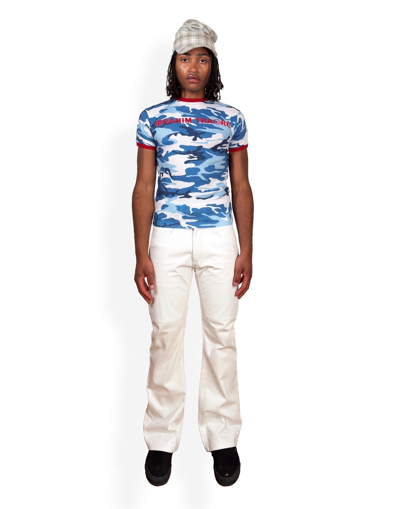 02- MUCHRISON CUT DENIM PANT - IVORY