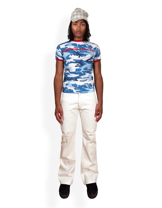 02- MUCHRISON CUT DENIM PANT - IVORY