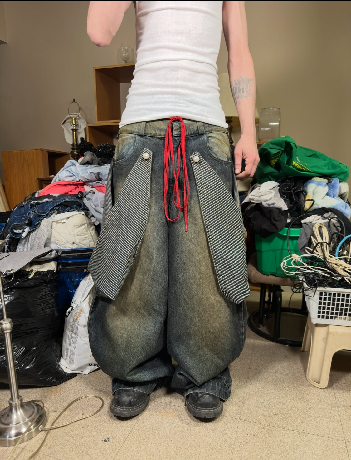 biftu baggy denim