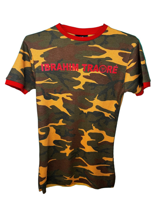 03- WAFFLE KNIT SPIRIT TEE  - MOSS