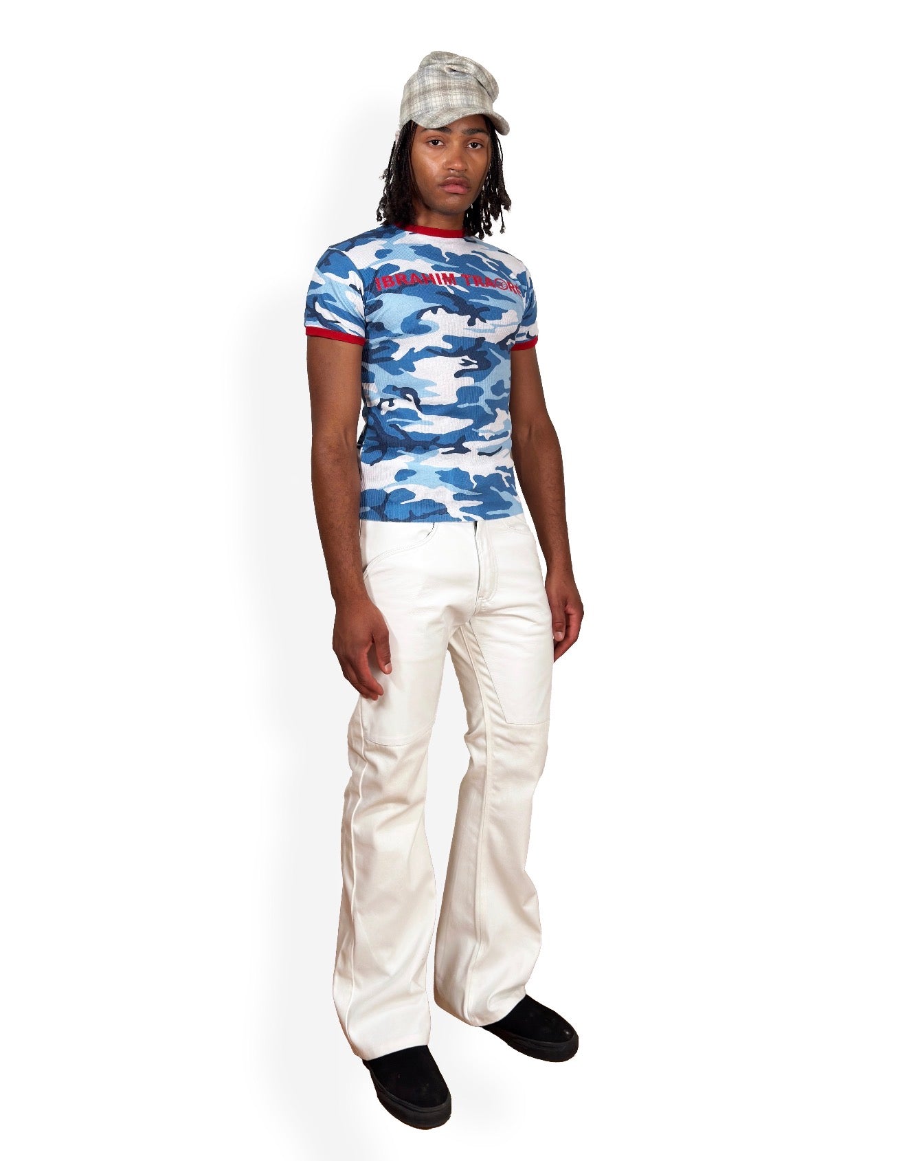 02- MUCHRISON CUT DENIM PANT - IVORY