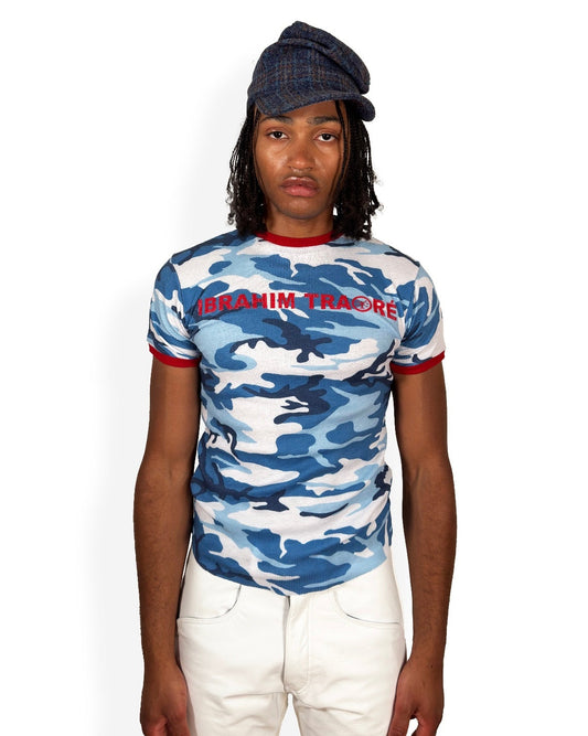 04- WAFFLE KNIT SPIRIT TEE - NILE