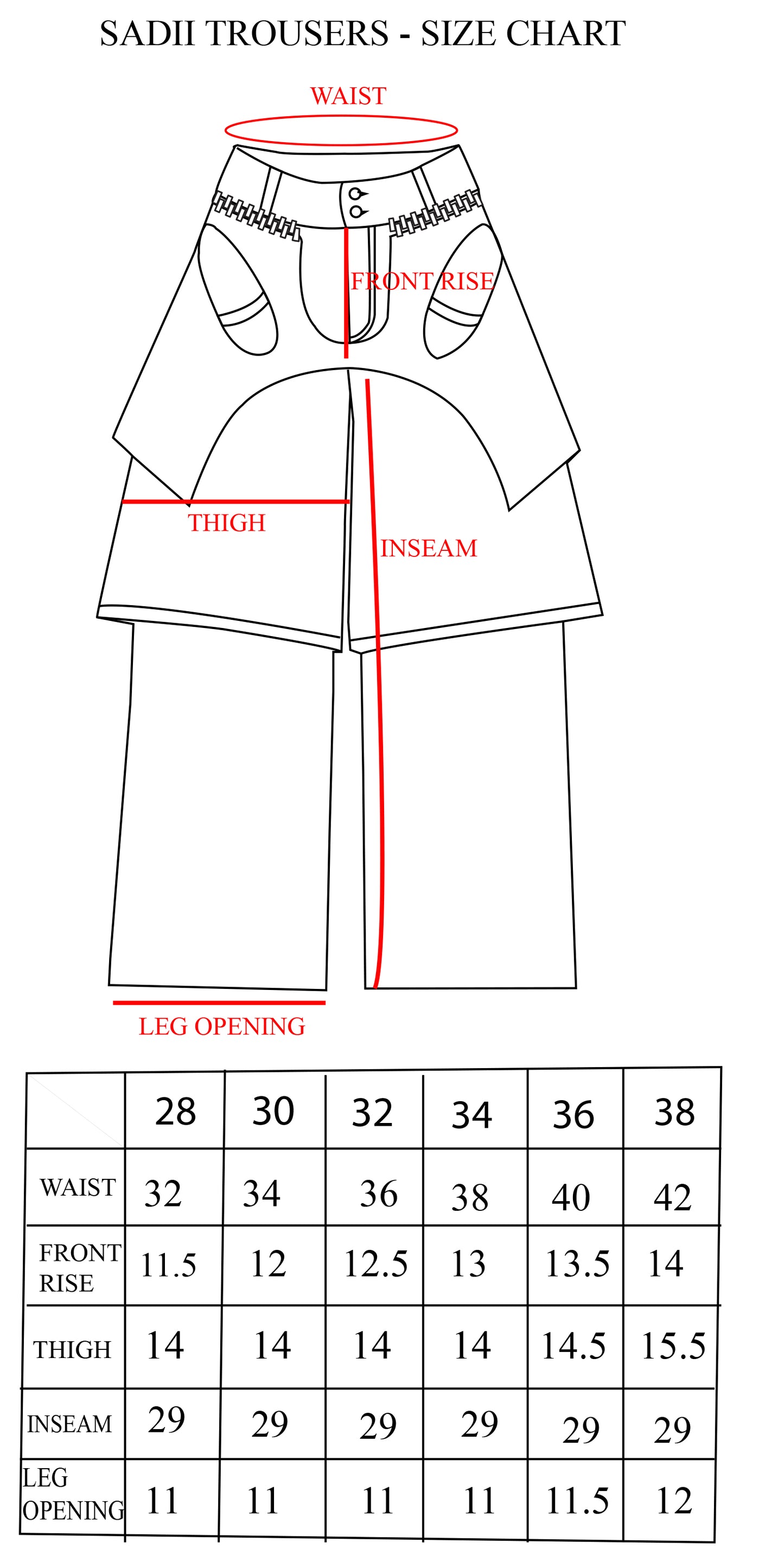 011-SADII TROUSERS